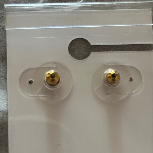 Francesca's Collections Gold Bow Earrings - Picture 3 of 4